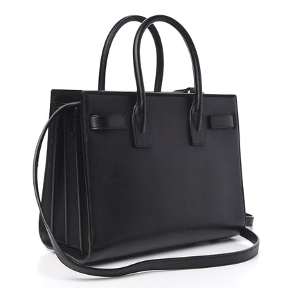 Saint Laurent Calfskin Patchwork Baby Sac De Jour Black Multi 3 of 17