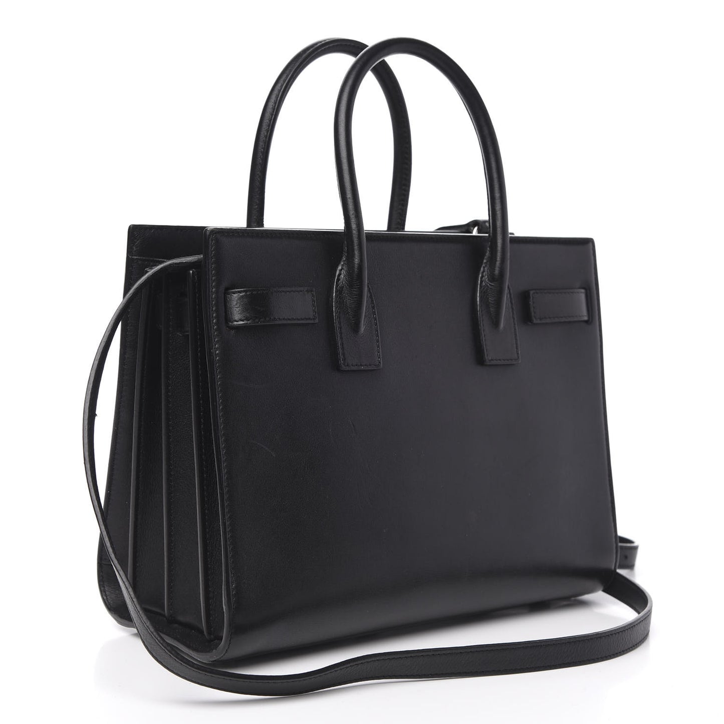 Calfskin Patchwork Baby Sac De Jour Black Multi