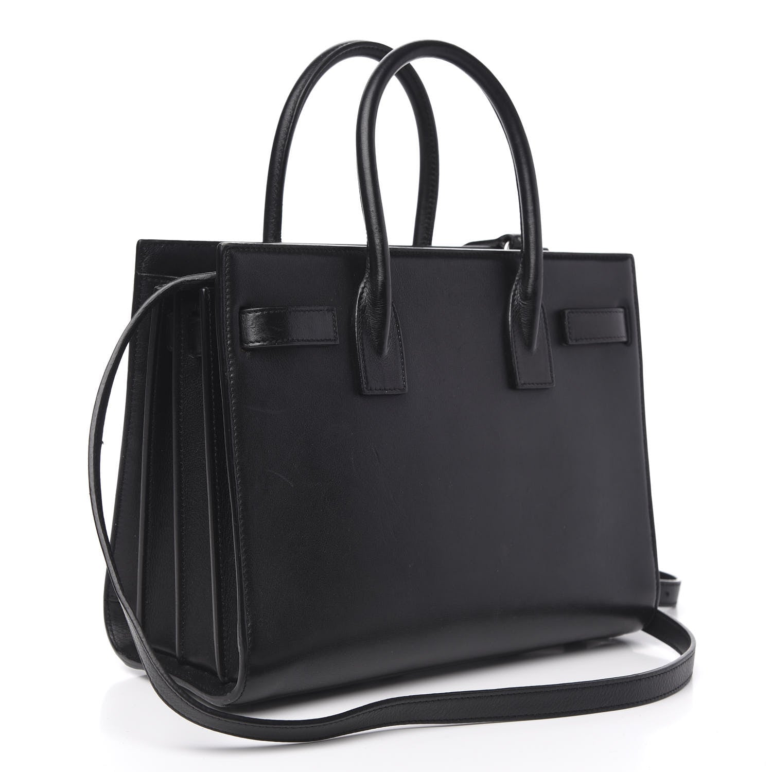 Saint Laurent Calfskin Patchwork Baby Sac De Jour Black Multi 3 of 17