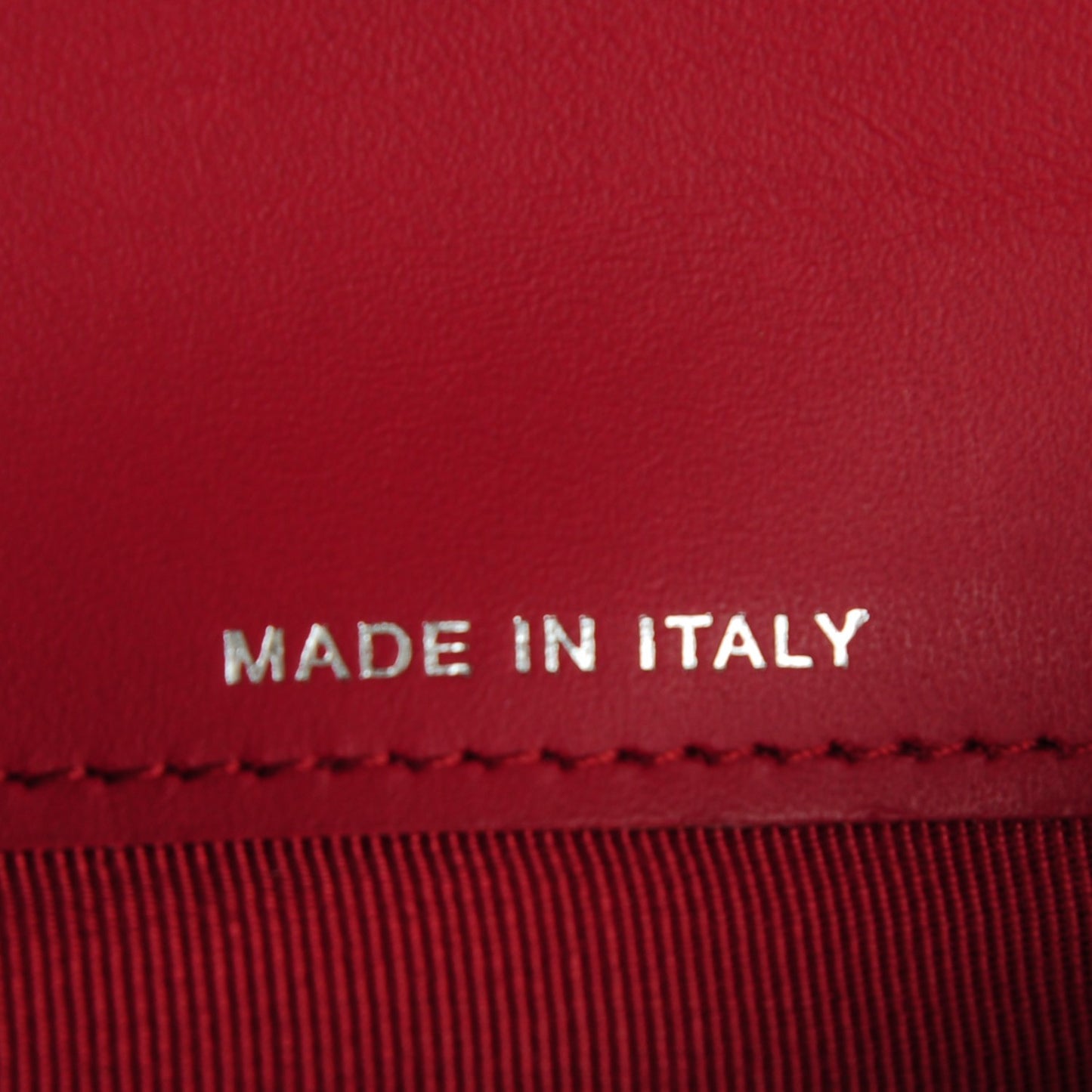 Caviar Quilted Large Flap Wallet Red