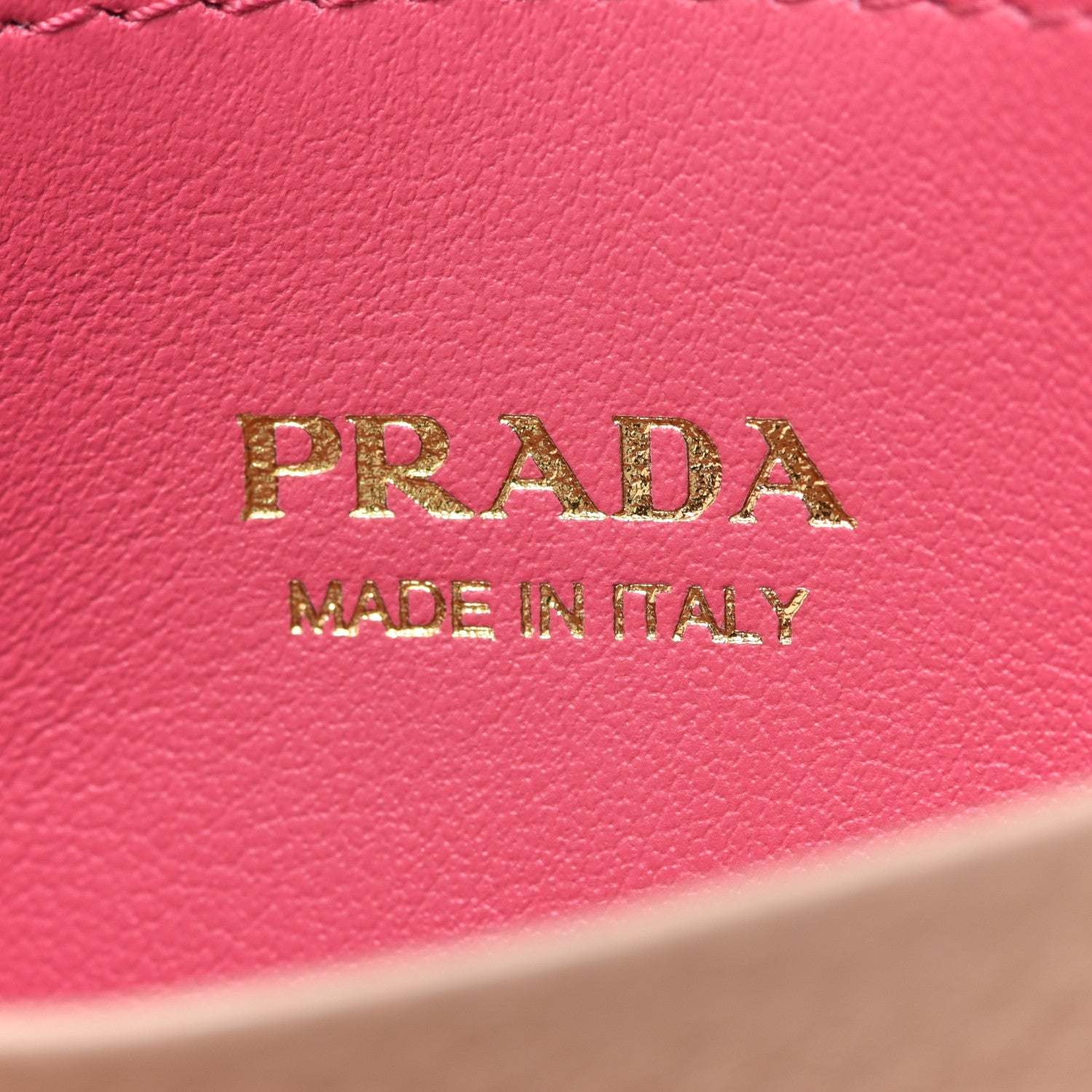 Prada Daino Colour Card Holder Cammeo Peonia 6 of 8