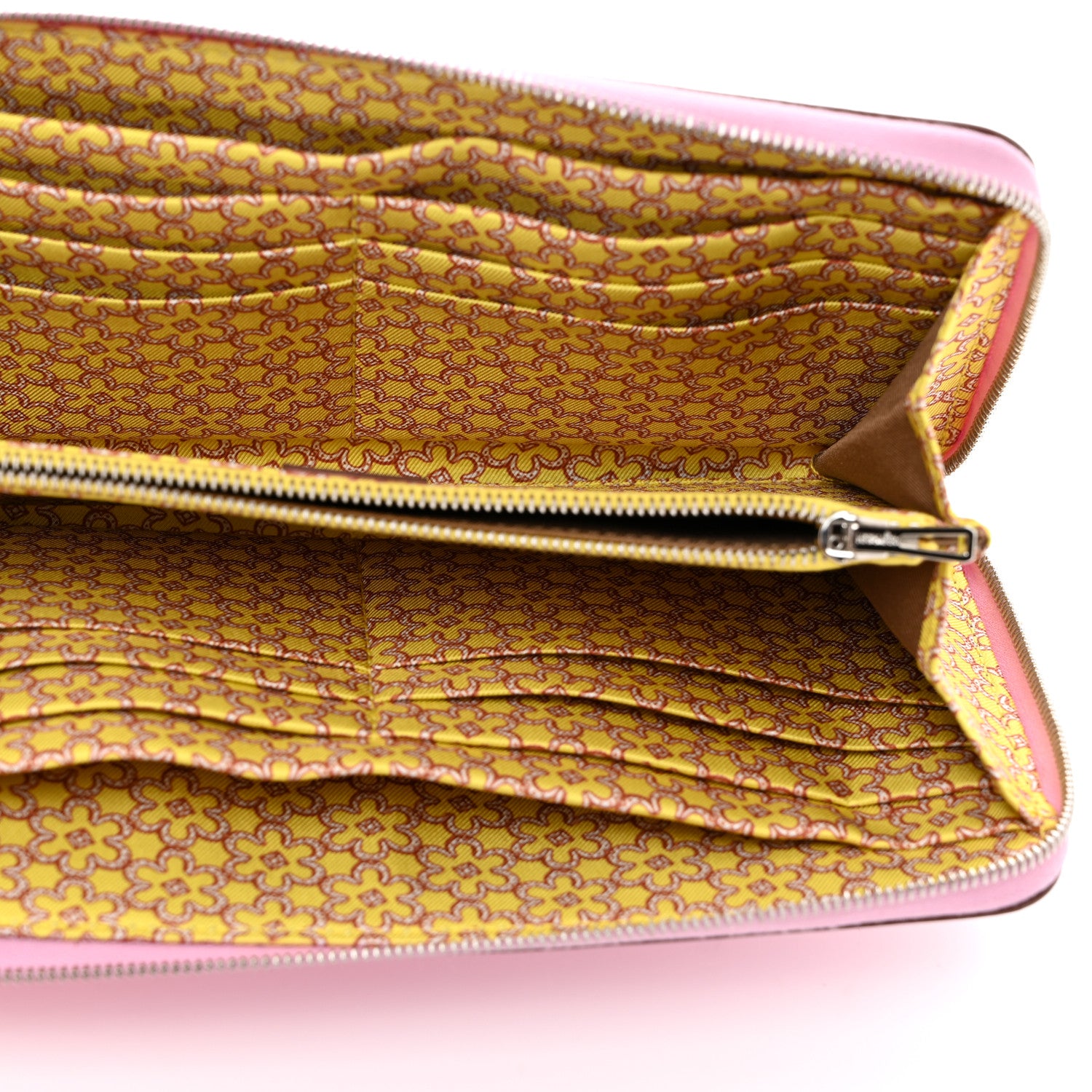 Hermes Epsom Silk'In Wallet Mauve Sylvestre 5 of 7