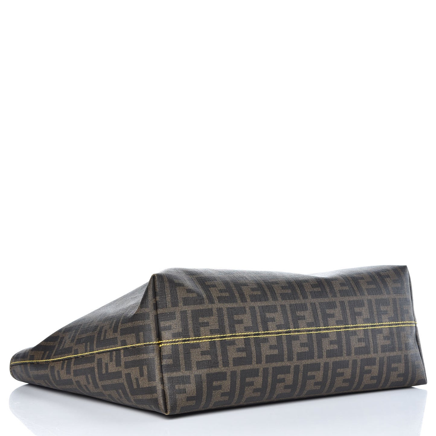 Zucca Spalmati Medium Roll Tote Tobacco Giallo