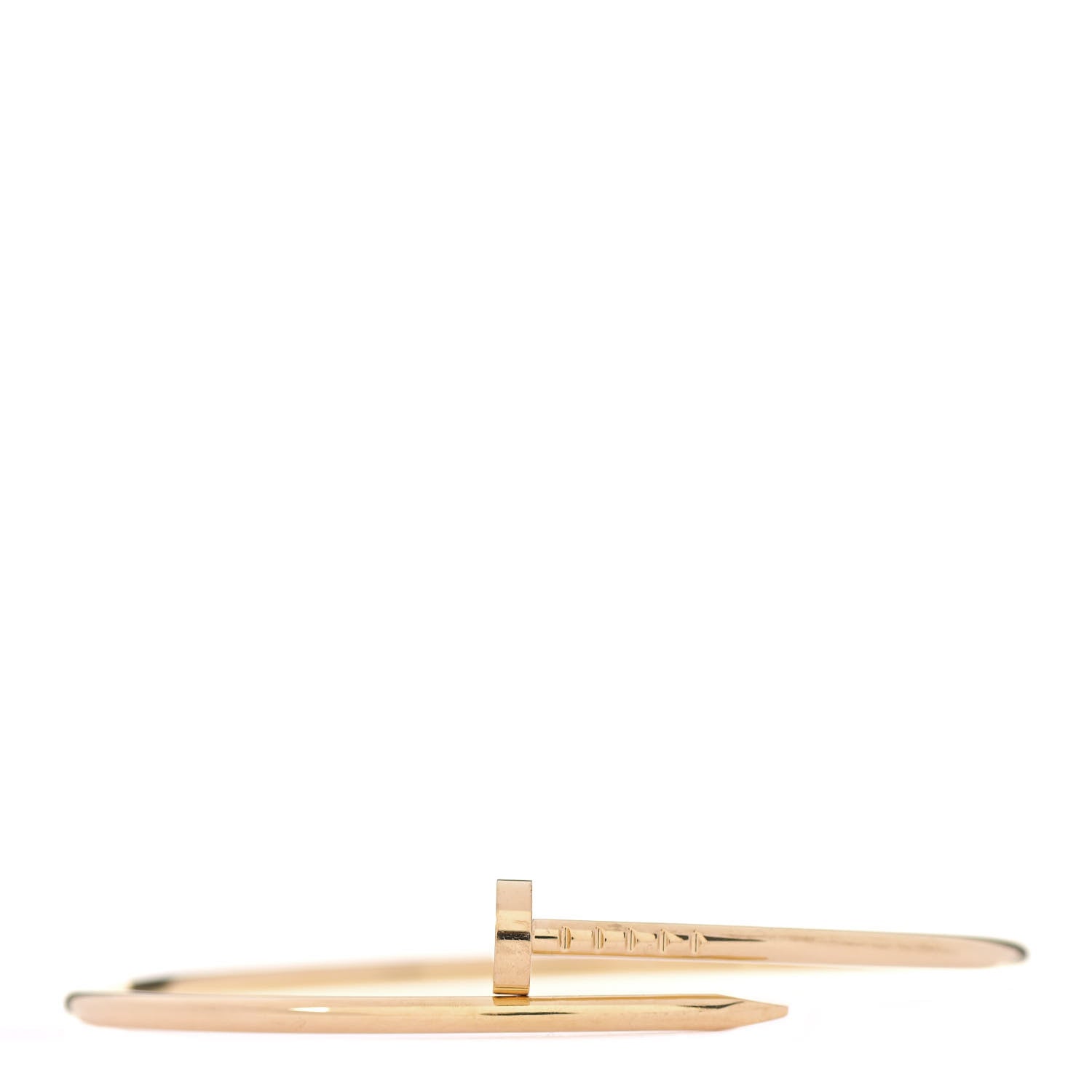 Cartier 18K Yellow Gold Small Juste Un Clou Bracelet 18 1 of 4