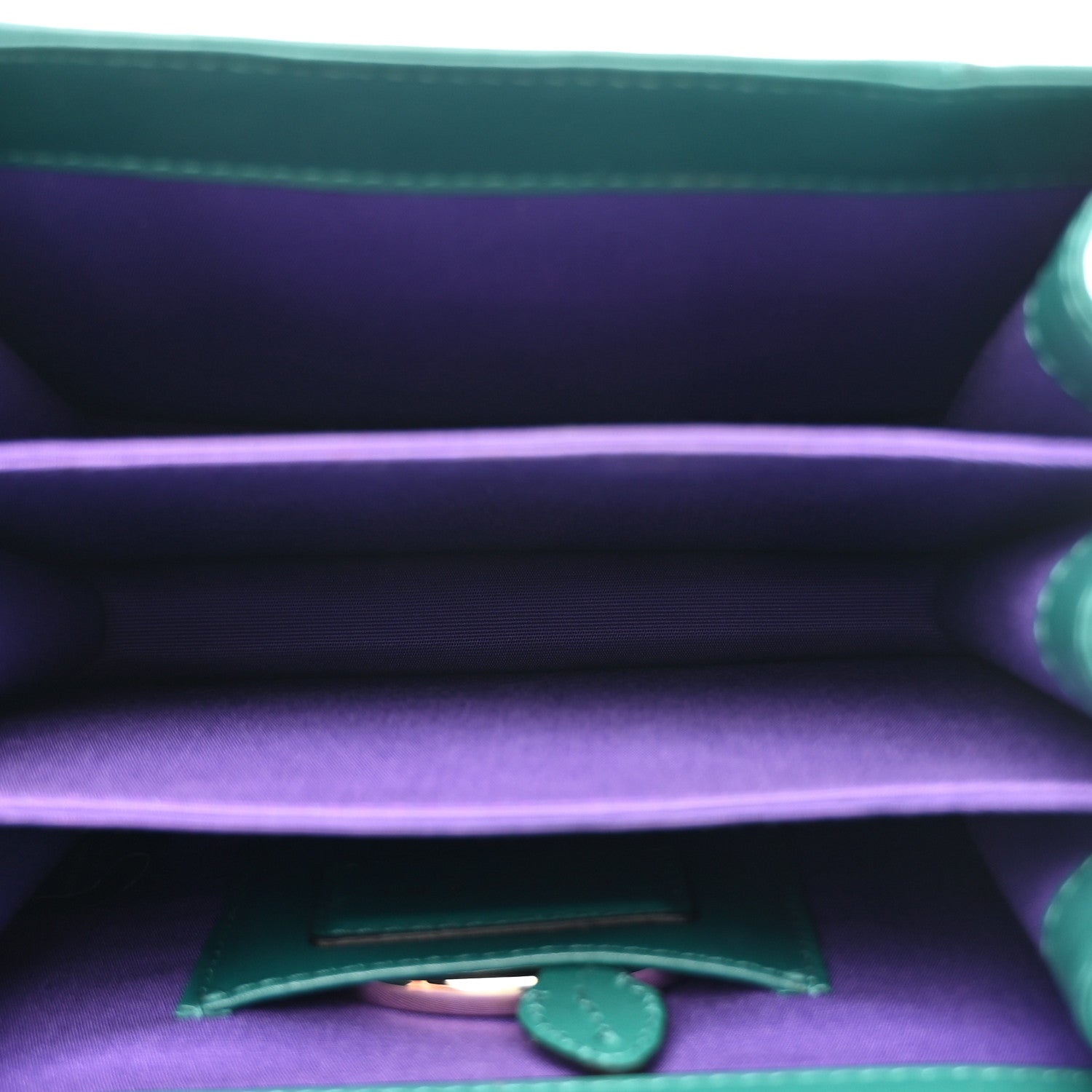 Bulgari Calfskin Serpenti Forever Top Handle Emerald Green 7 of 12