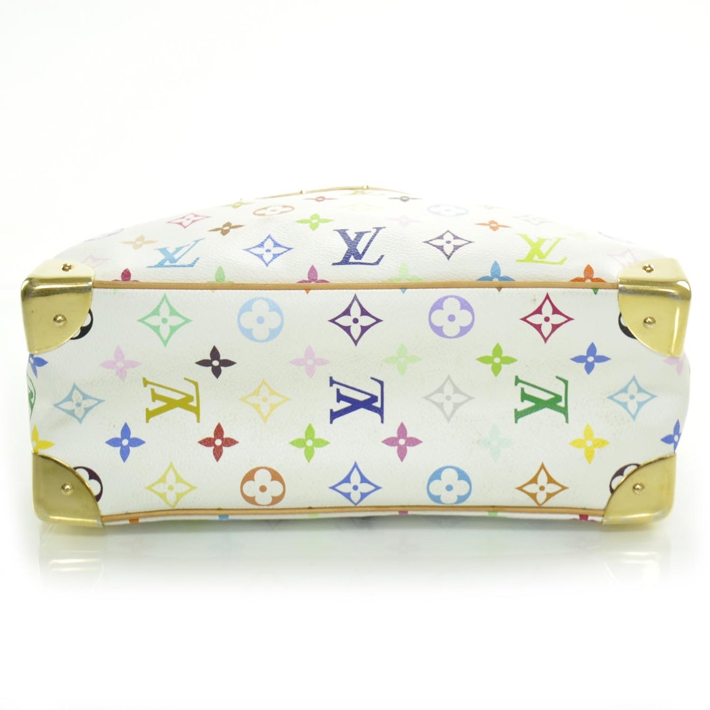 Monogram Multicolor Trouville White