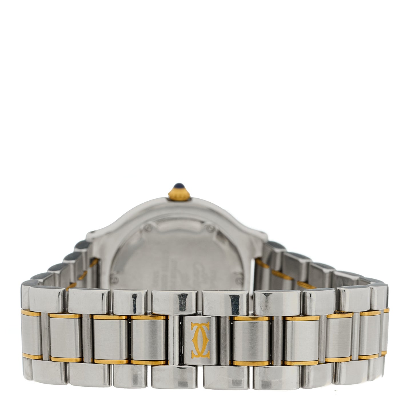 Stainless Steel 18K Yellow Gold 31mm Must De 21 Quartz Watch