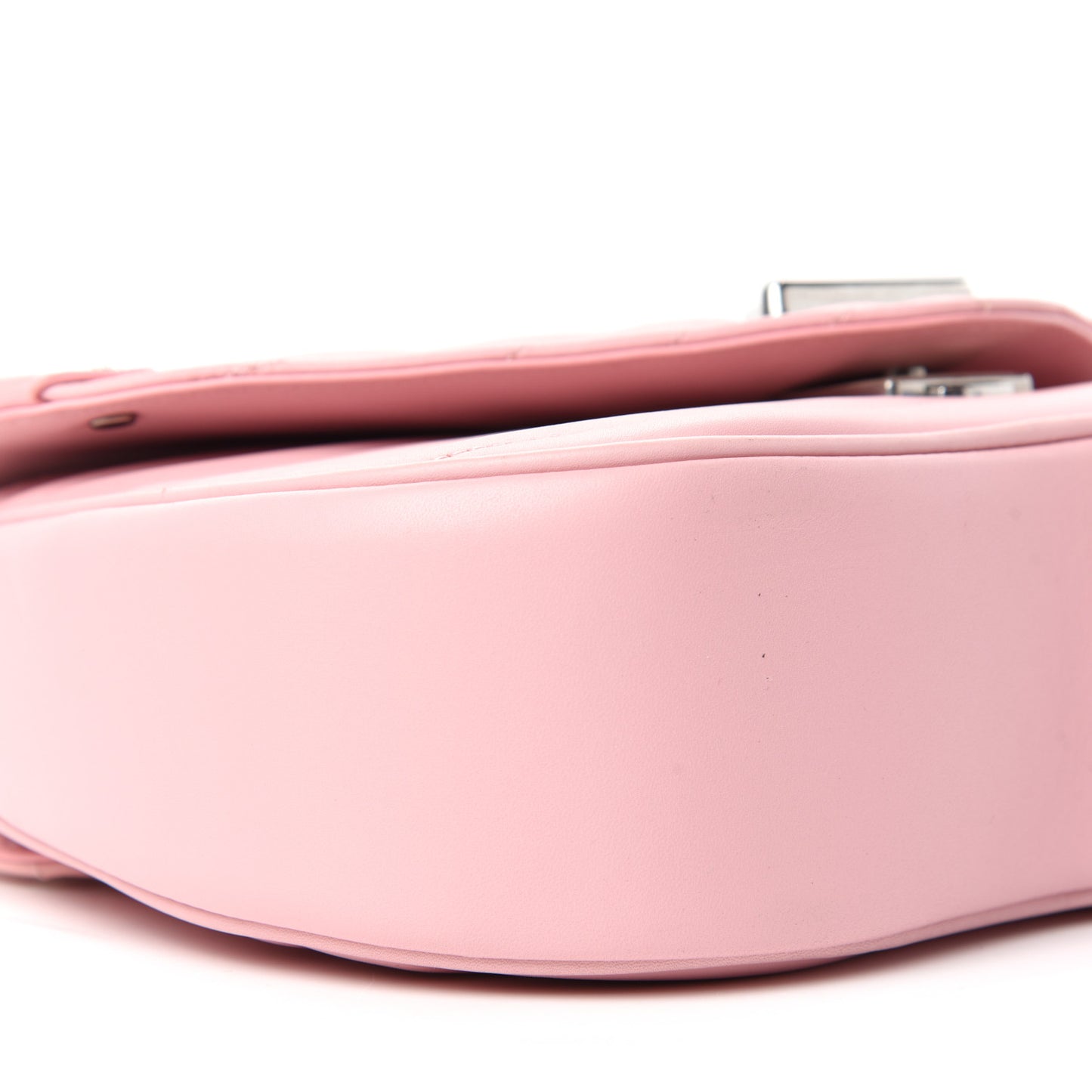 Calfskin New Wave Chain MM Smoothie Pink