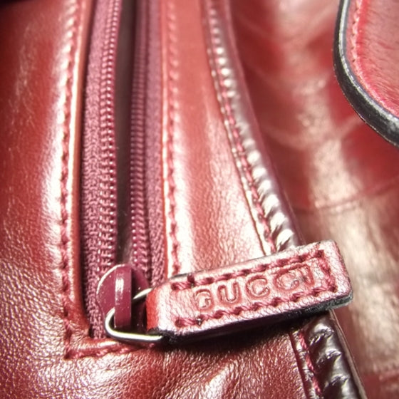 Eel Exotic Jackie O Flap Bag Red