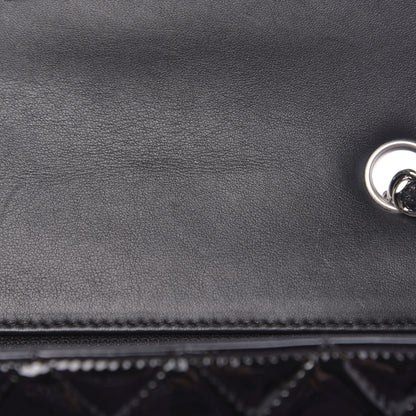 Chanel Patent Calfskin Quilted Mini Rectangular Flap Black 12 of 13