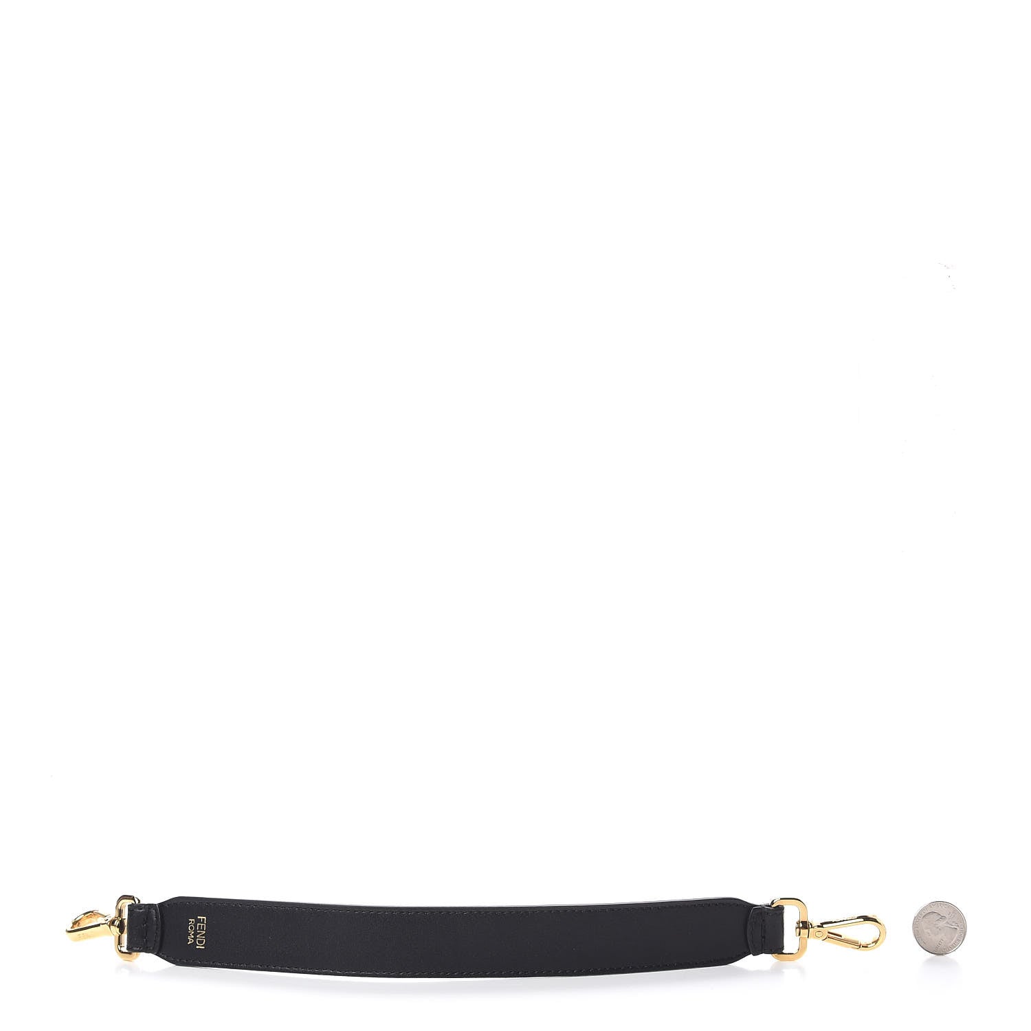 Fendi Calfskin Mini Strap You Black 2 of 4