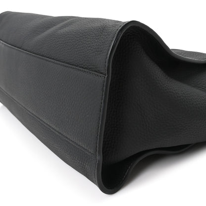 The Row Matte Grained Calfskin Marlo 14 Black 10 of 10