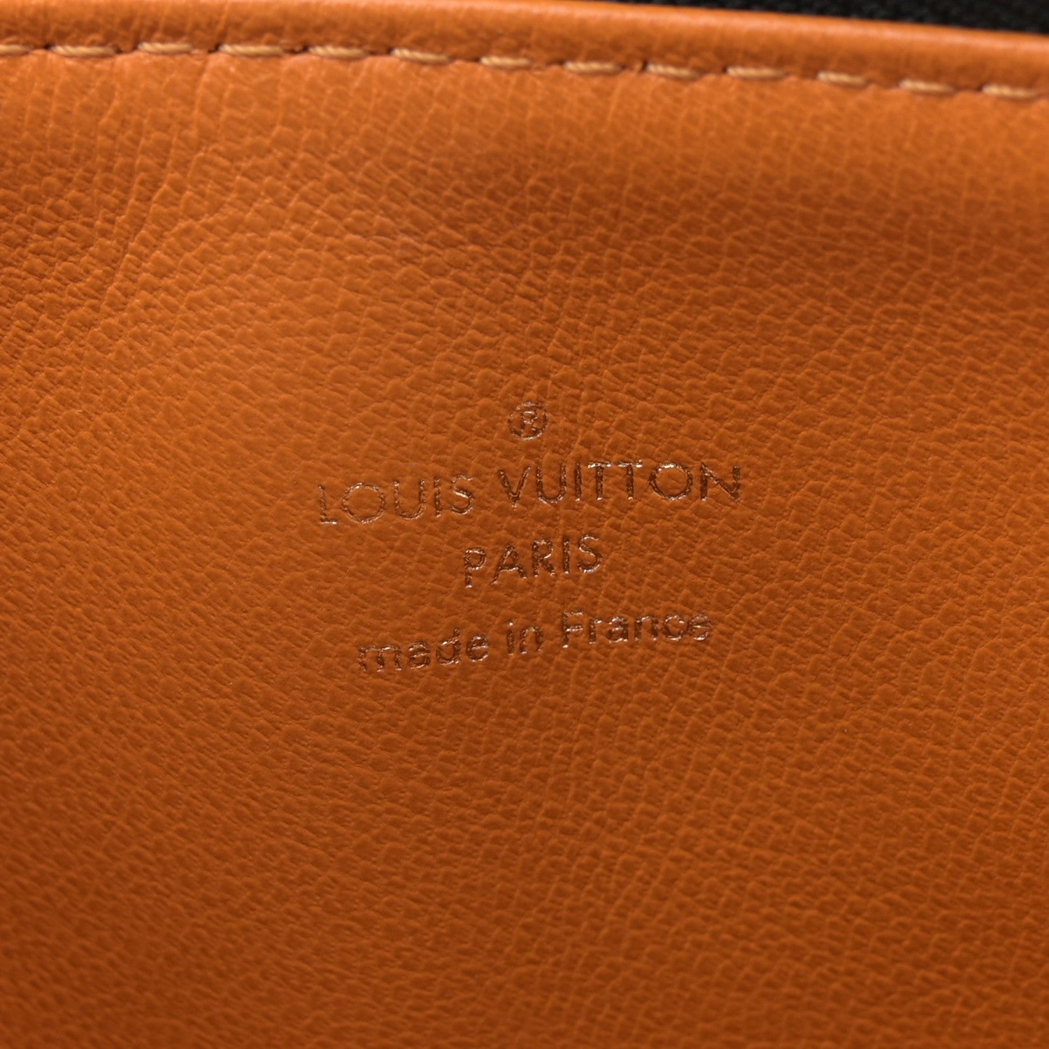 Louis Vuitton Lambskin Embossed Monogram Coussin MM Black 7 of 11