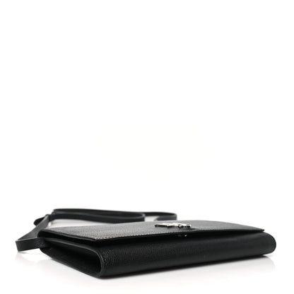 Alexander McQueen Calfskin Insignia Pouch Black 4 of 9