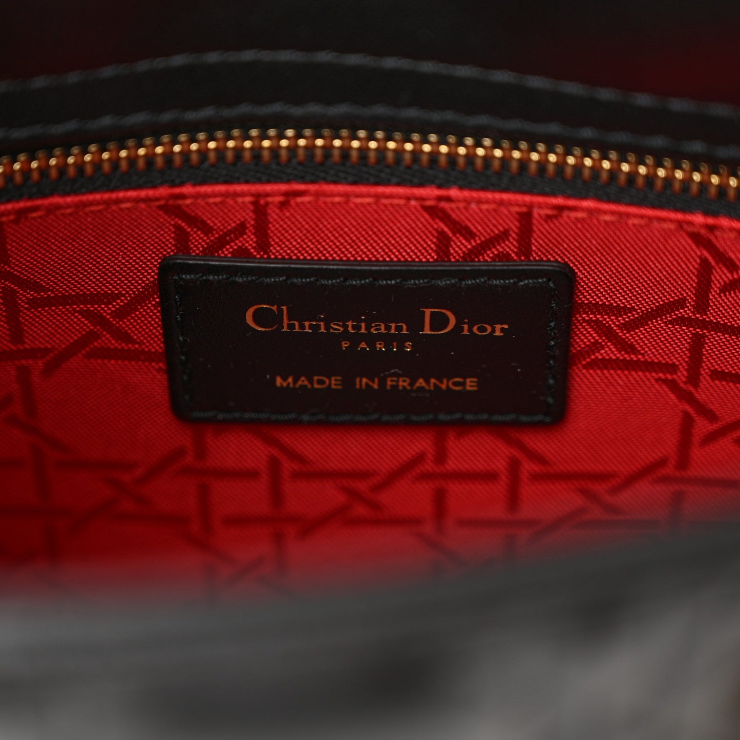 Lambskin Cannage Small My ABCDior Lady Dior Black