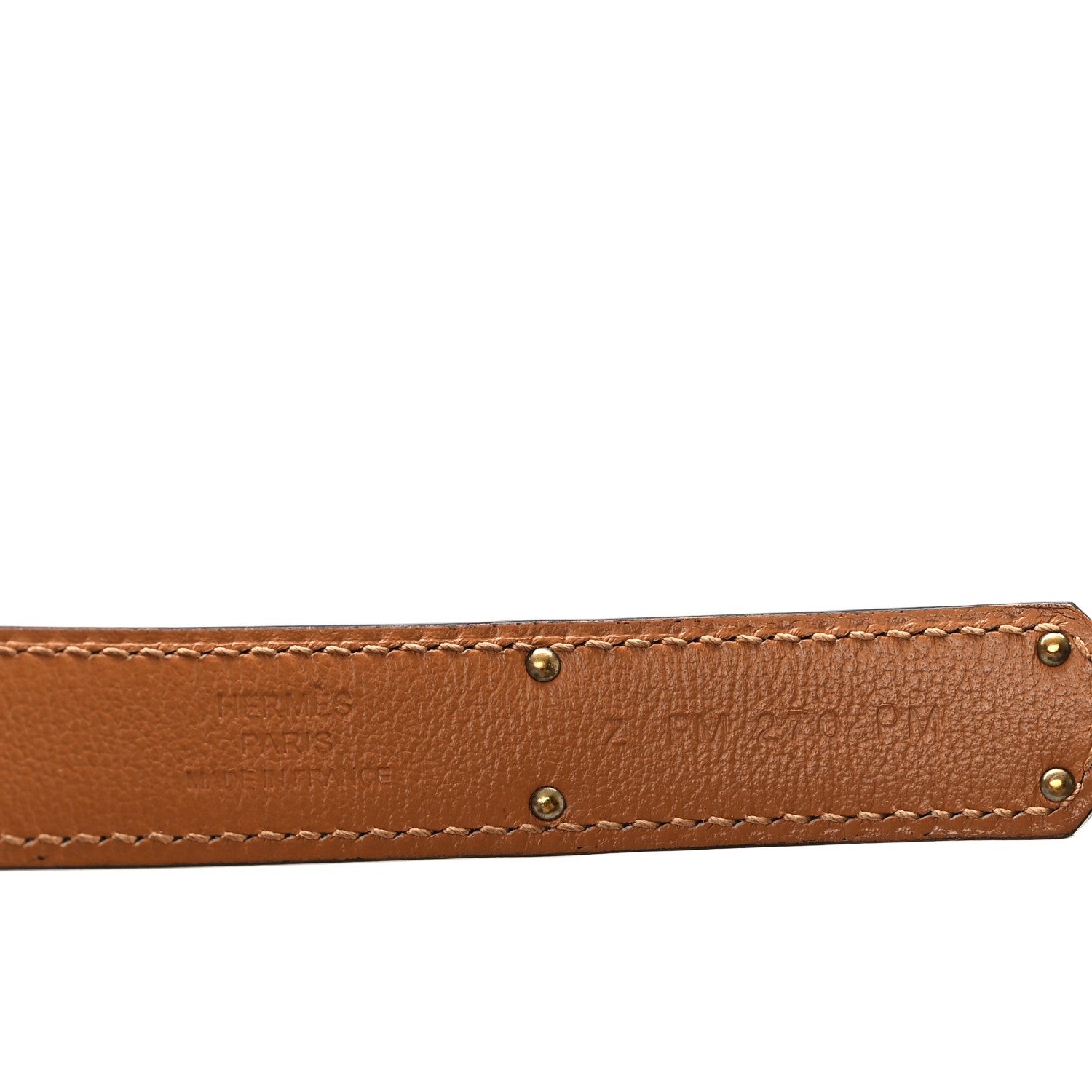 Hermes Epsom Kelly Belt Gold 3 of 5