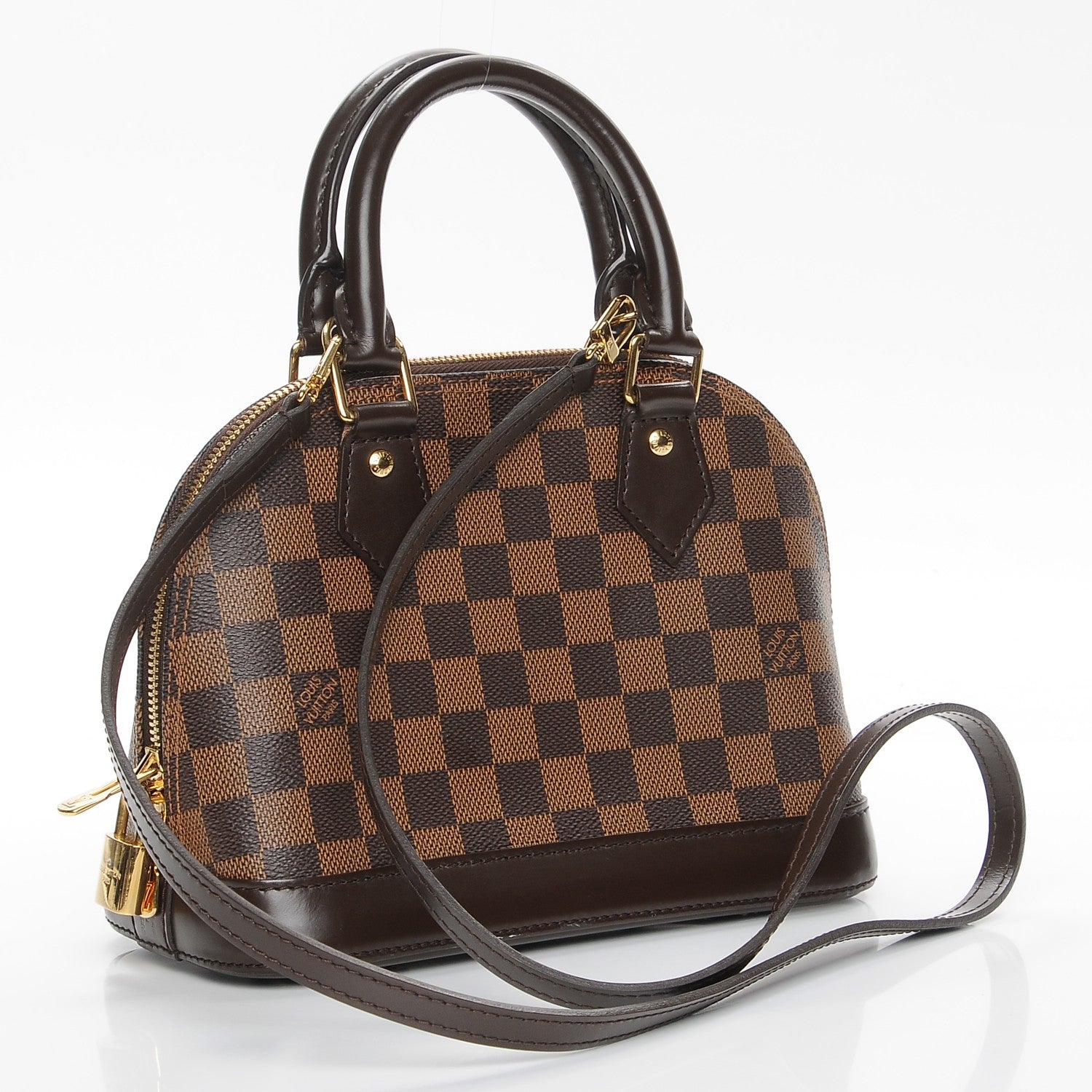 Louis Vuitton Damier Ebene Alma BB 4 of 7