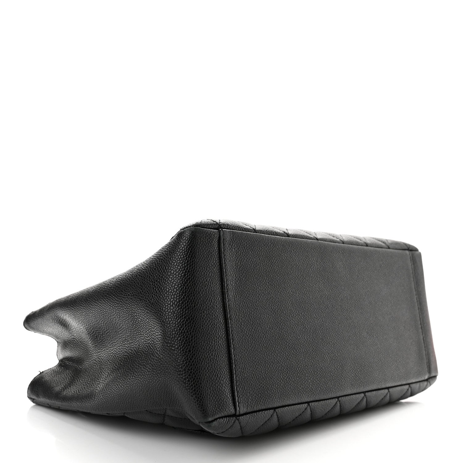 Chanel Caviar Quilted Grand Shopping Tote GST Black 4 of 11