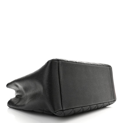 Chanel Caviar Quilted Grand Shopping Tote GST Black 4 of 11