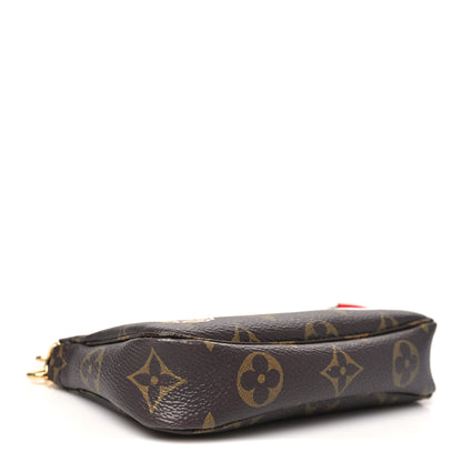 Louis Vuitton Monogram 2024 Christmas Animation Candy Factory Mini Pochette Accessories Candy Red 3 of 8