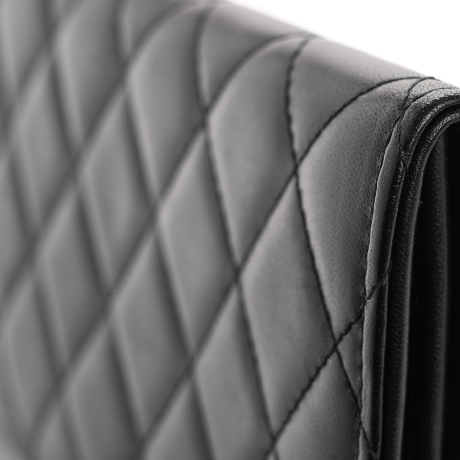 Chanel Lambskin Quilted CC Chic Gusset Wallet Black 16 of 18