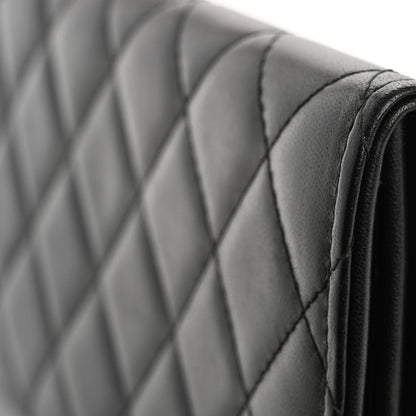 Chanel Lambskin Quilted CC Chic Gusset Wallet Black 16 of 18