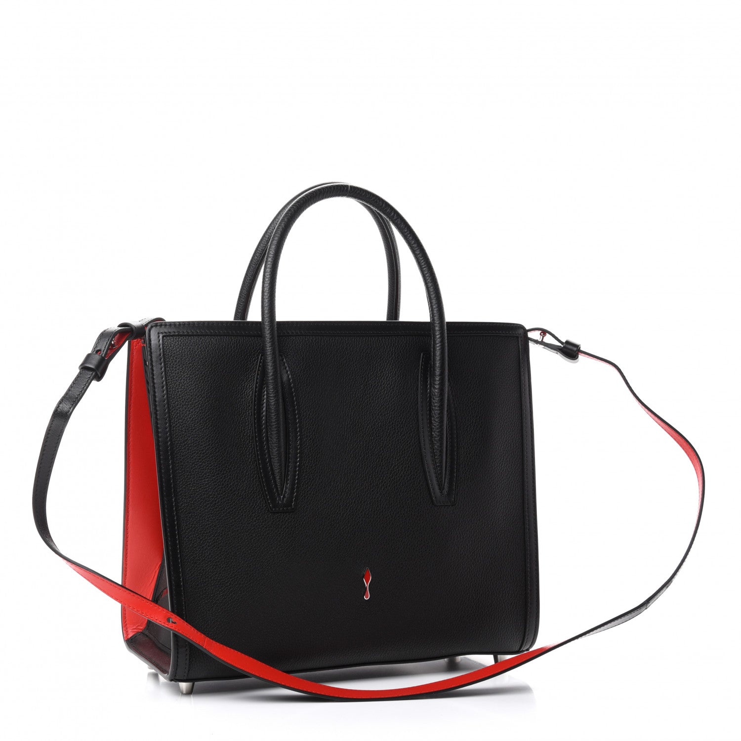 Christian Louboutin Calfskin Medium Paloma Black 3 of 10