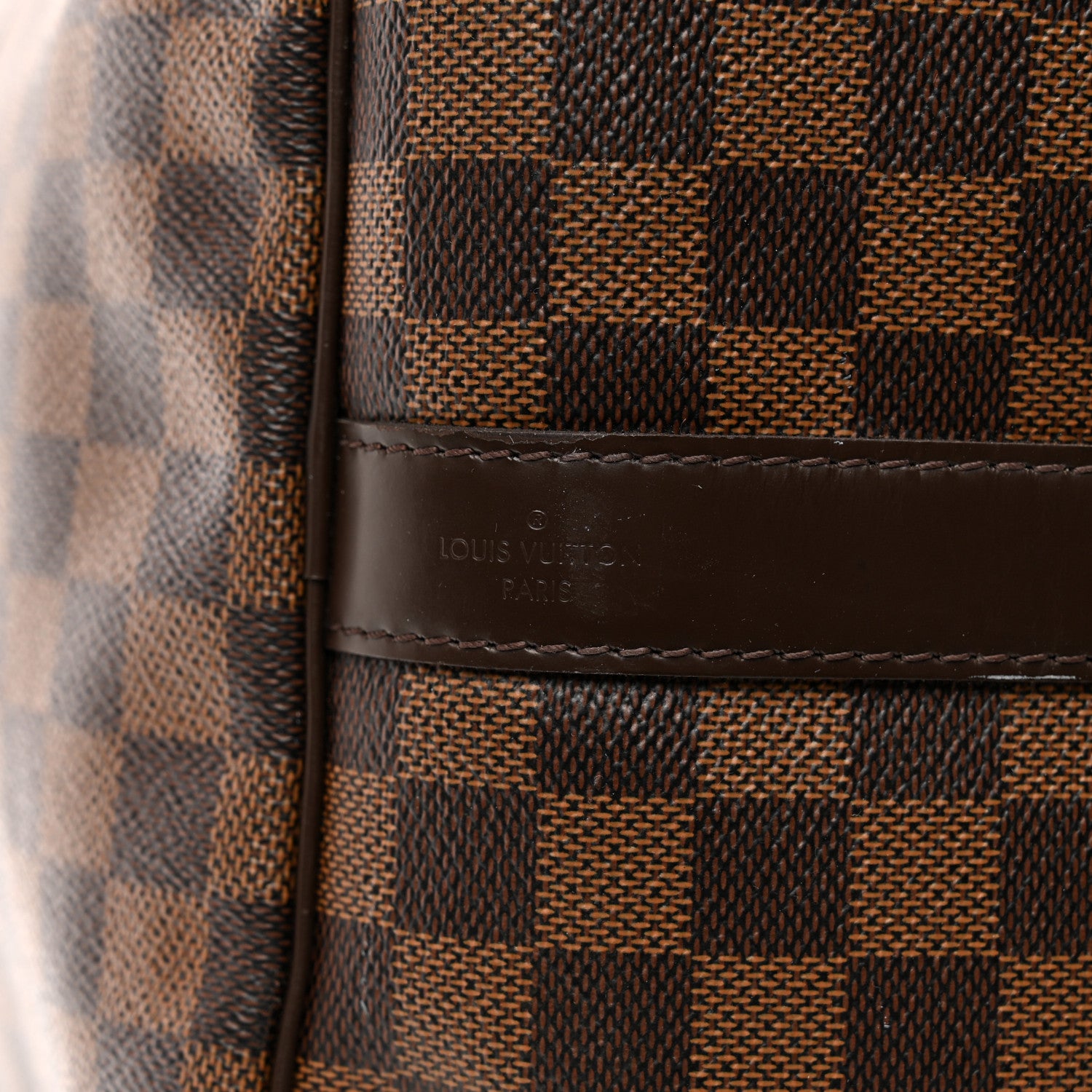 Louis Vuitton Damier Ebene Keepall Bandouliere 55 6 of 10