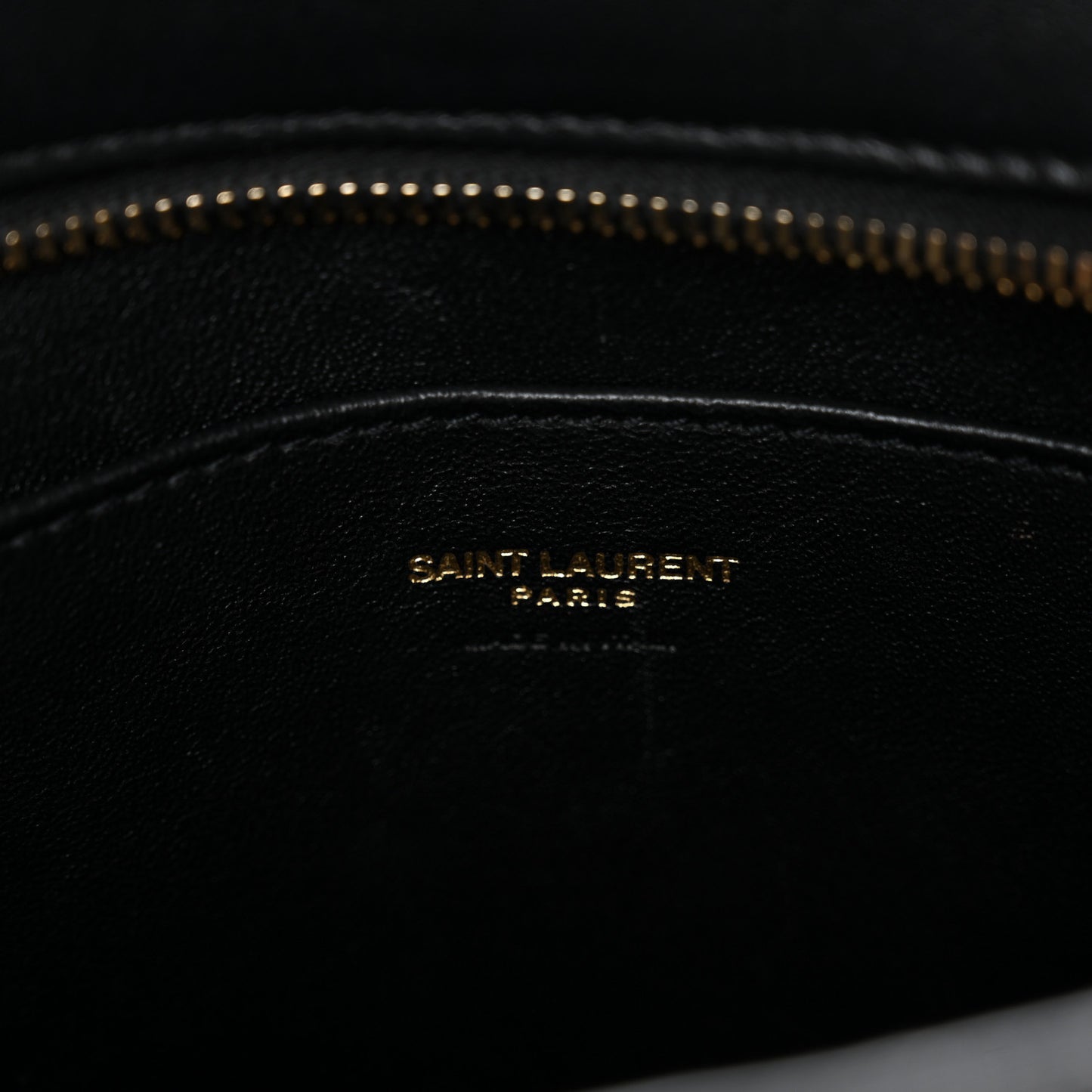Calfskin Monogram Baby Cabas Black