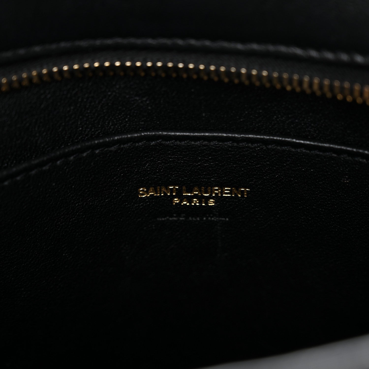 Saint Laurent Calfskin Monogram Baby Cabas Black 6 of 11