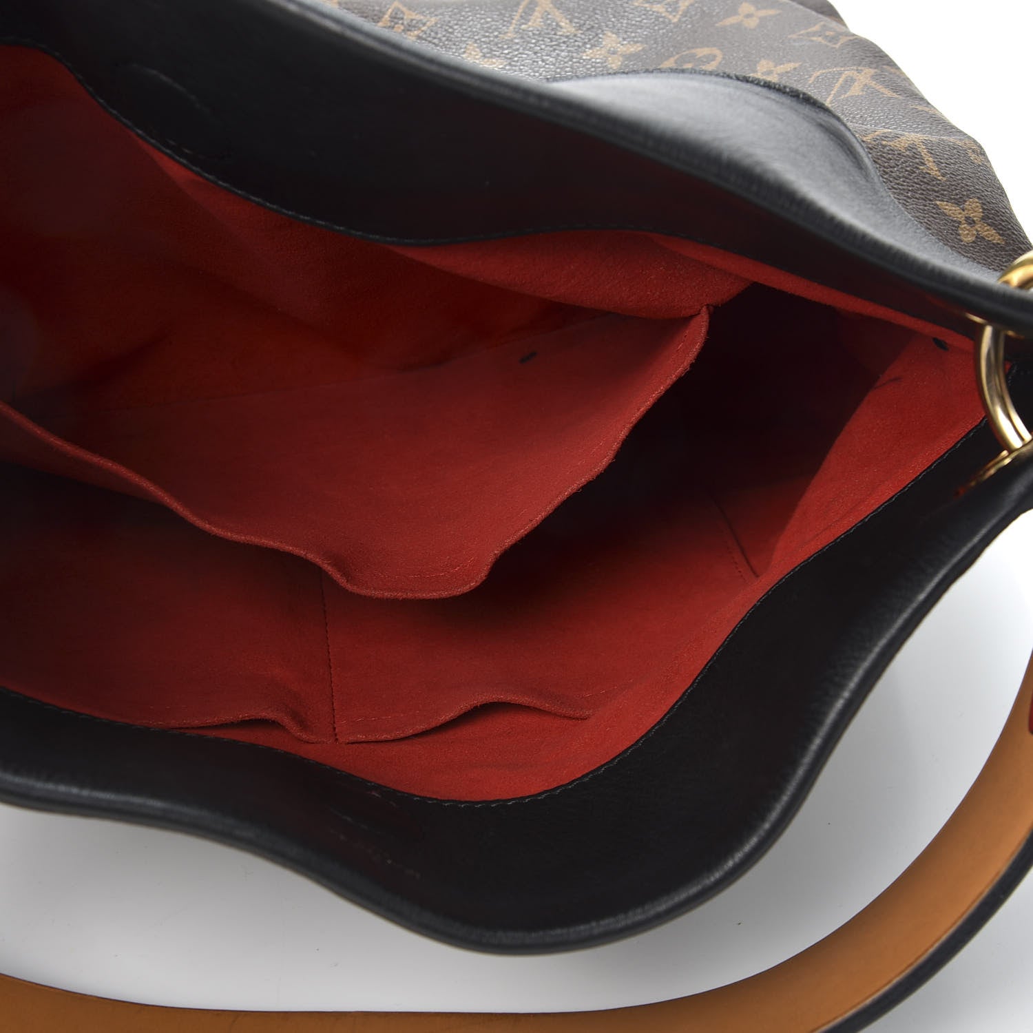 Louis Vuitton Monogram Tuileries Hobo Black 4 of 10