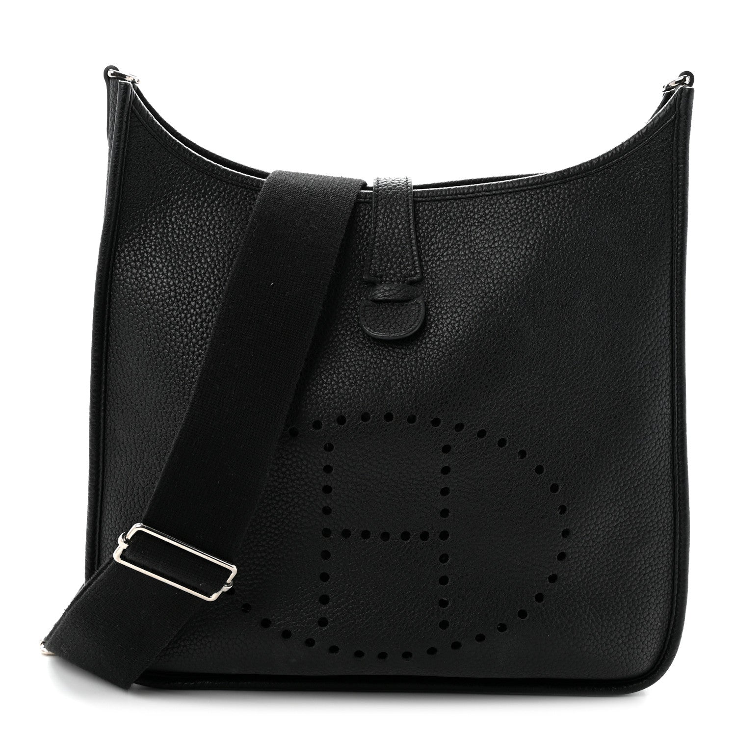 Hermes Taurillon Clemence Evelyne III GM Black 1 of 10