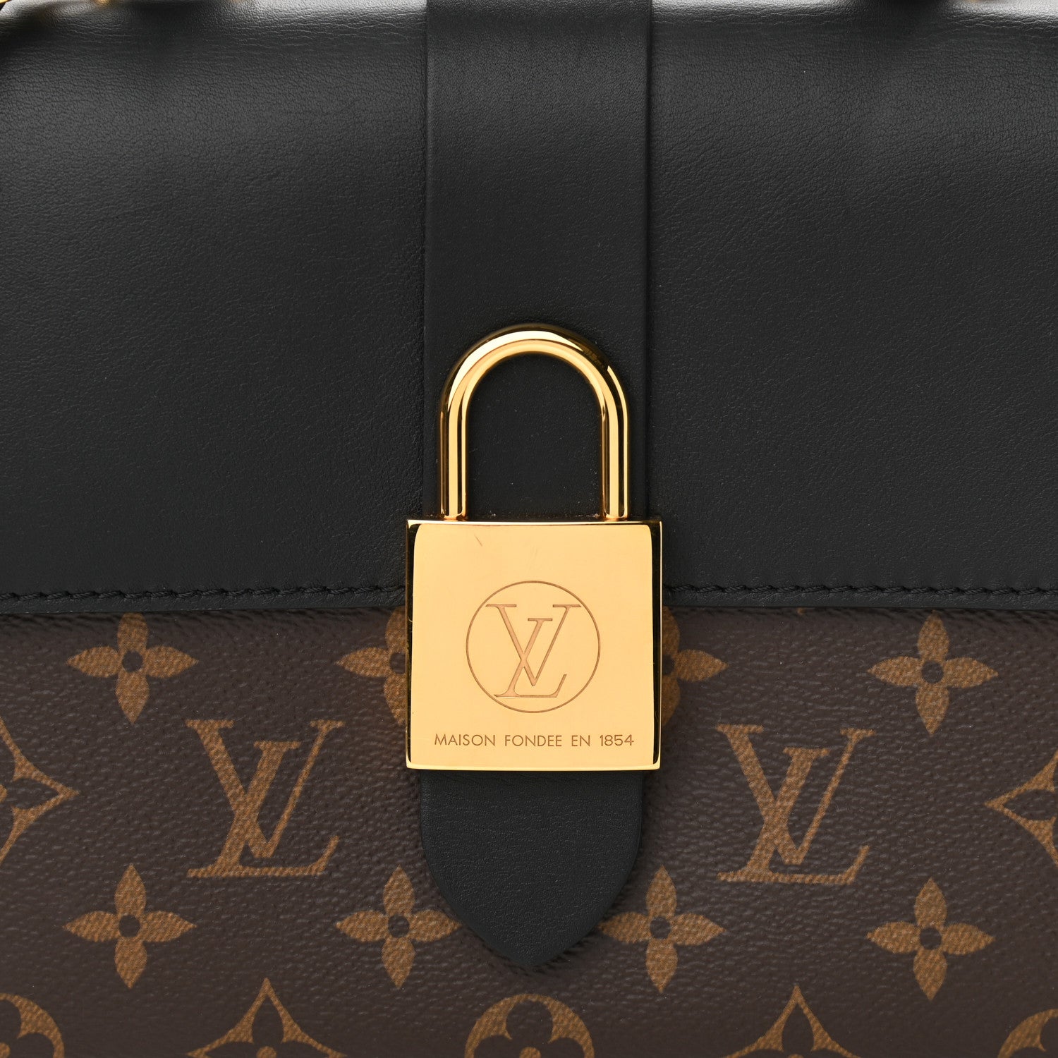 Louis Vuitton Monogram Locky BB Black 8 of 11