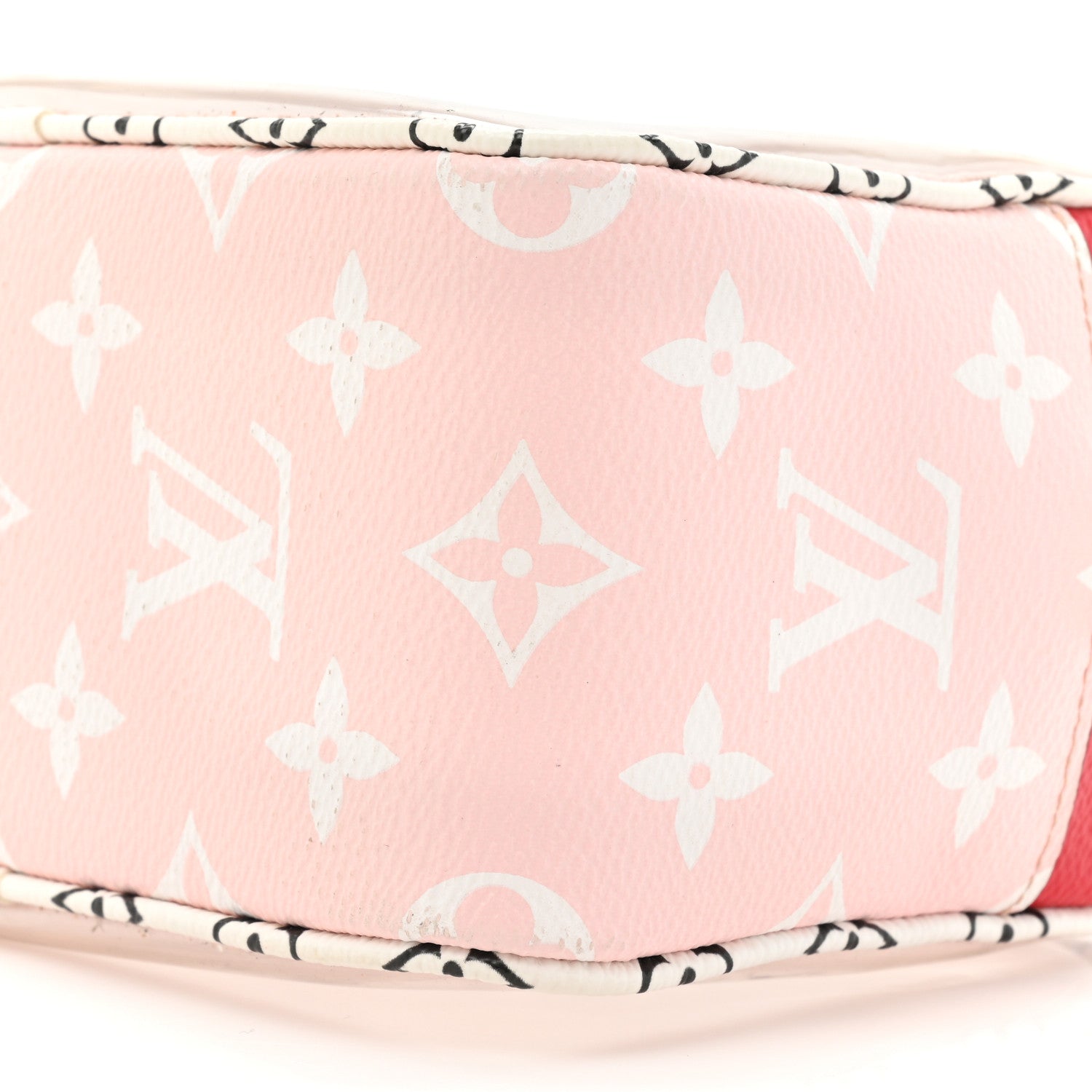 Louis Vuitton Monogram Giant Beach Pouch Rouge 6 of 12