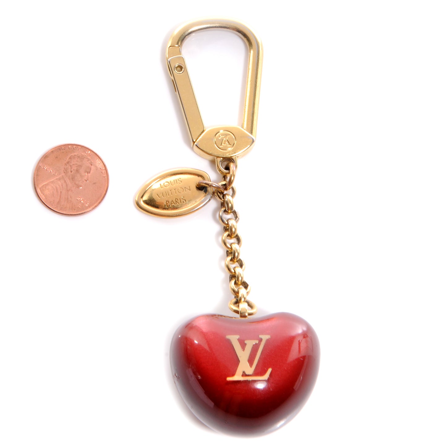 Pomme Bag Charm Key Holder Pomme D'Amour