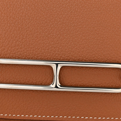 Hermes Evercolor Roulis Slim Wallet Gold 10 of 10