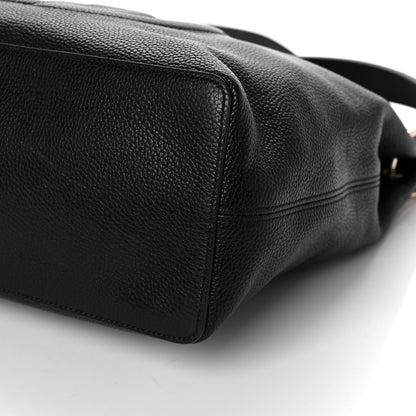 Gucci Pebbled Calfskin Large Soho Hobo Black 11 of 18