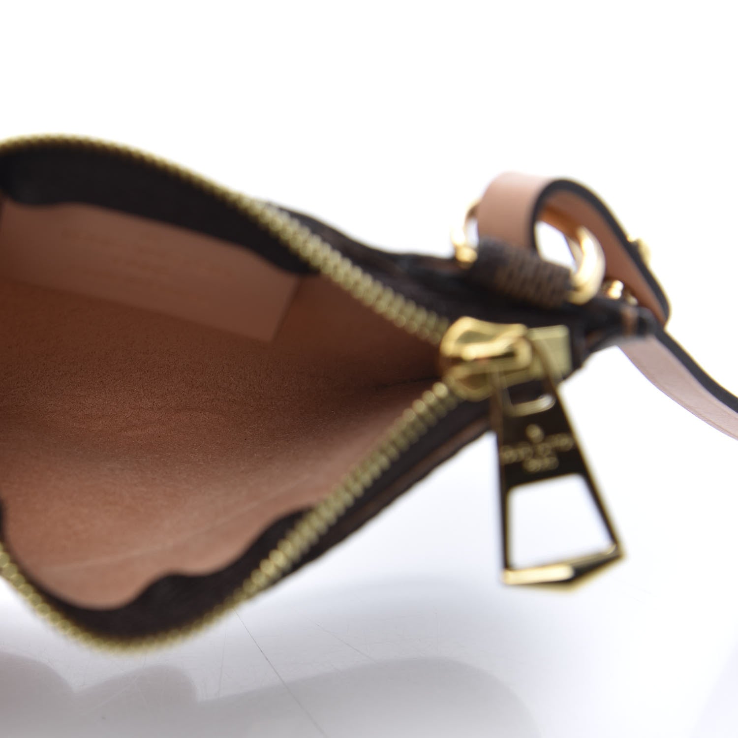 Louis Vuitton Damier Ebene Belmont Pochette Venus Pink 5 of 7