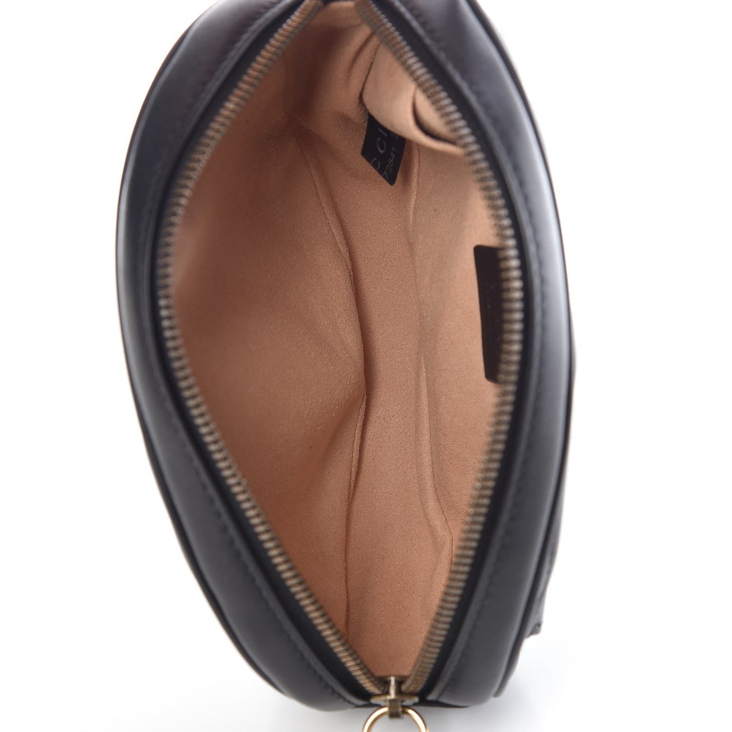 Calfskin Matelasse GG Marmont Belt Bag 85 34 Black