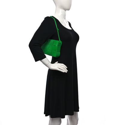 Bottega Veneta Calfskin Maxi Intrecciato Cassette Pouch On Strap Parakeet 2 of 12