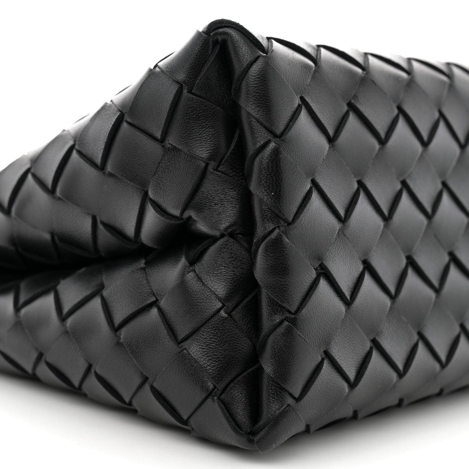 Bottega Veneta Nappa Intrecciato Small Andiamo With Chain Shoulder Bag Black 8 of 9