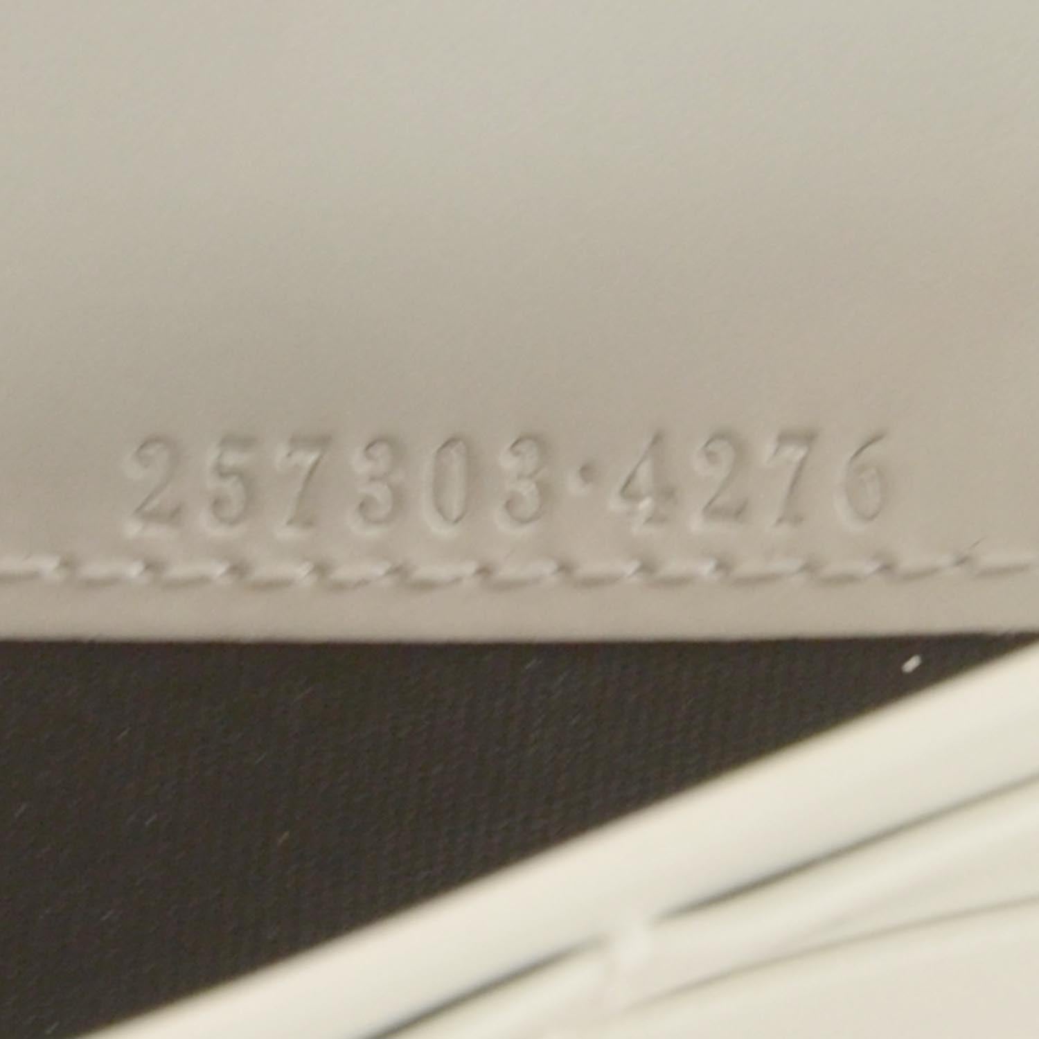 Gucci GG Plus Monogram Web Stripe Continental Wallet White 7 of 8