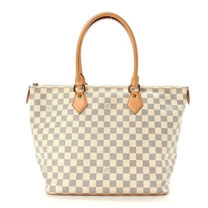 Louis Vuitton Damier Azur Saleya MM 1 of 8