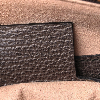 Gucci GG Supreme Monogram Bengal Small Boston Beige Pink 7 of 9