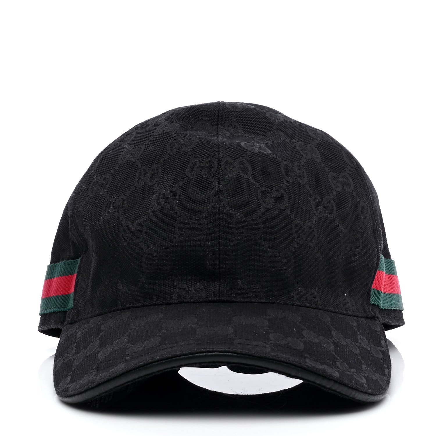 Gucci Monogram Web Baseball Hat M Black 3 of 6