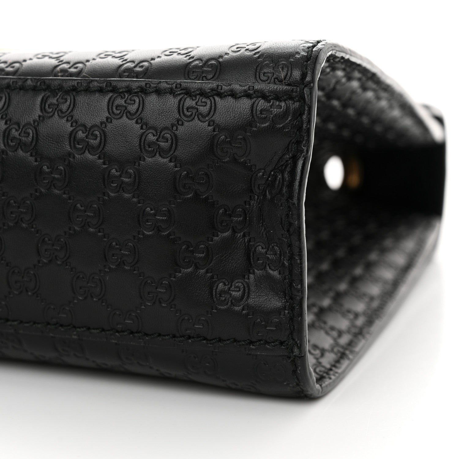 Gucci Microguccissima Medium Emily Chain Shoulder Bag Black 10 of 15