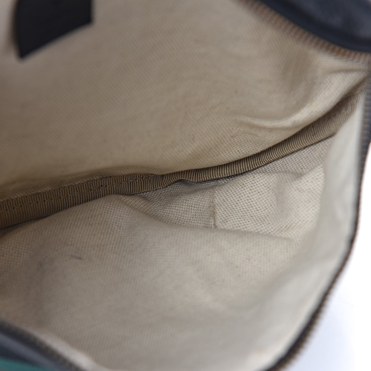 Grained Calfskin Logo Belt Bag Black