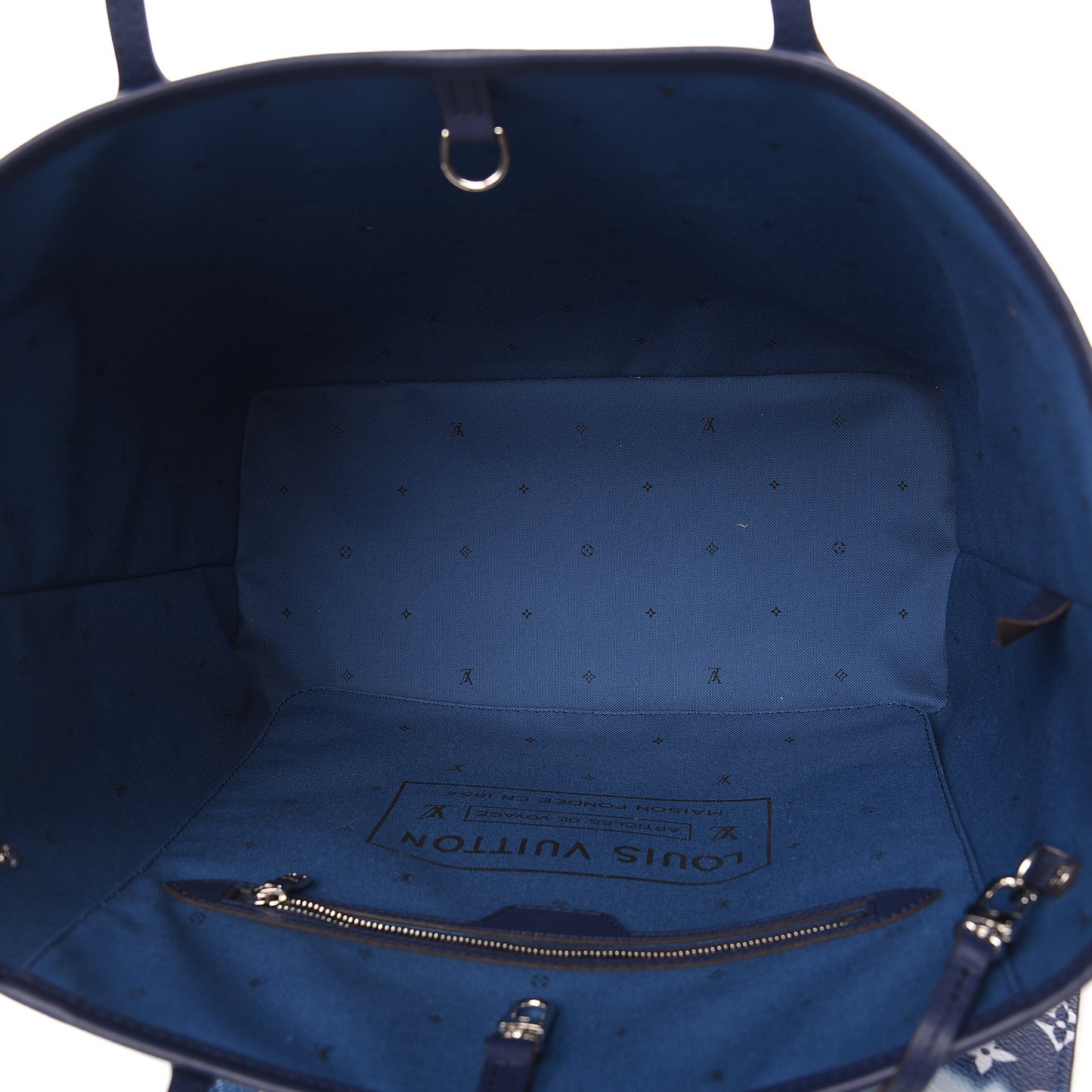 Monogram Escale Neverfull MM Blue