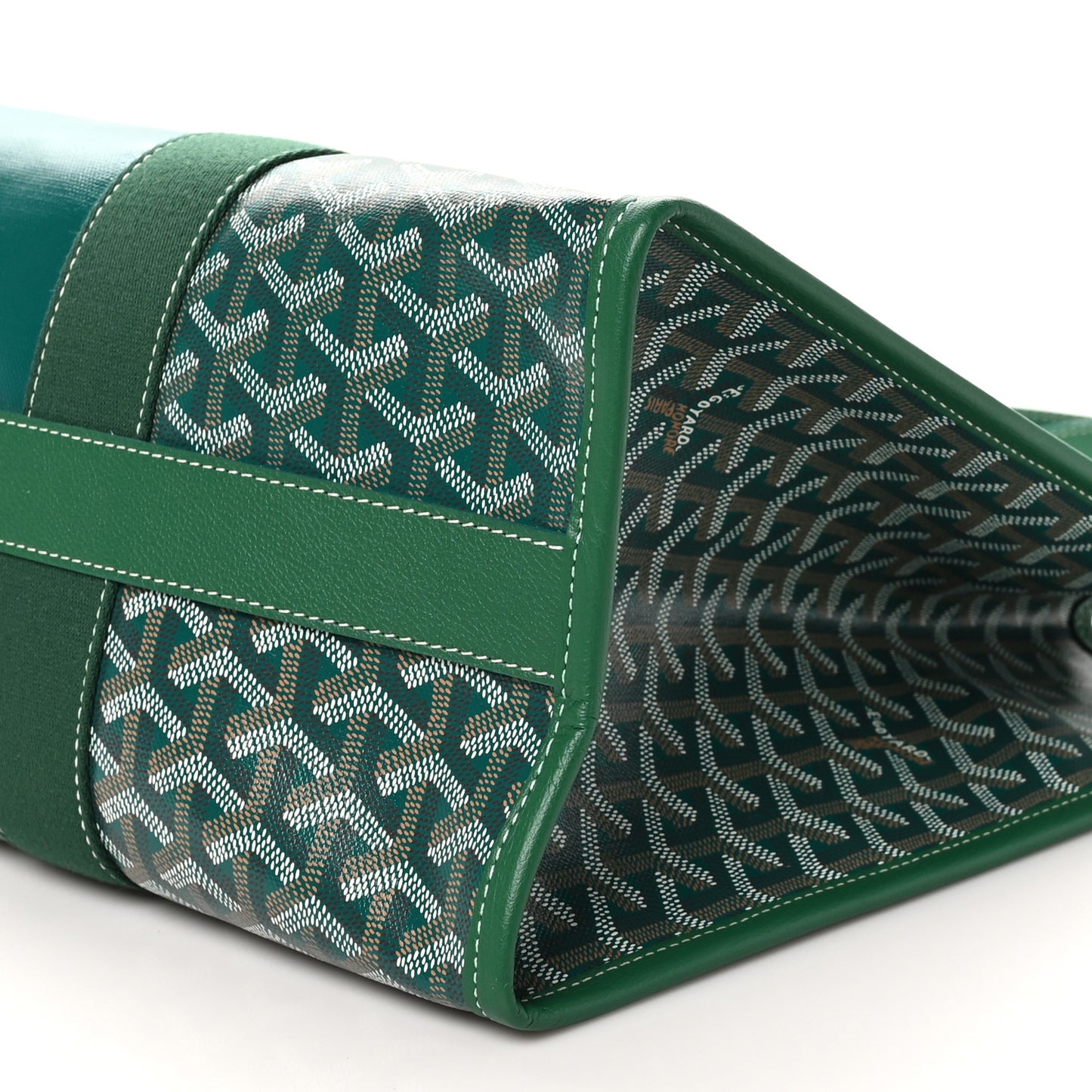 Goyardine Villette Tote Green
