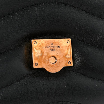 Louis Vuitton Calfskin LV New Wave Chain Bag Black 6 of 11